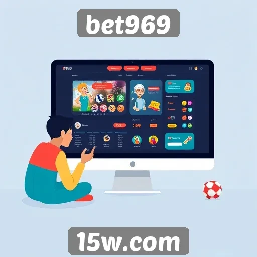 Acessibilidade e navegação no site bet969